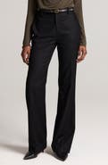 Vince Simone Wool Blend Soft Flannel Pants