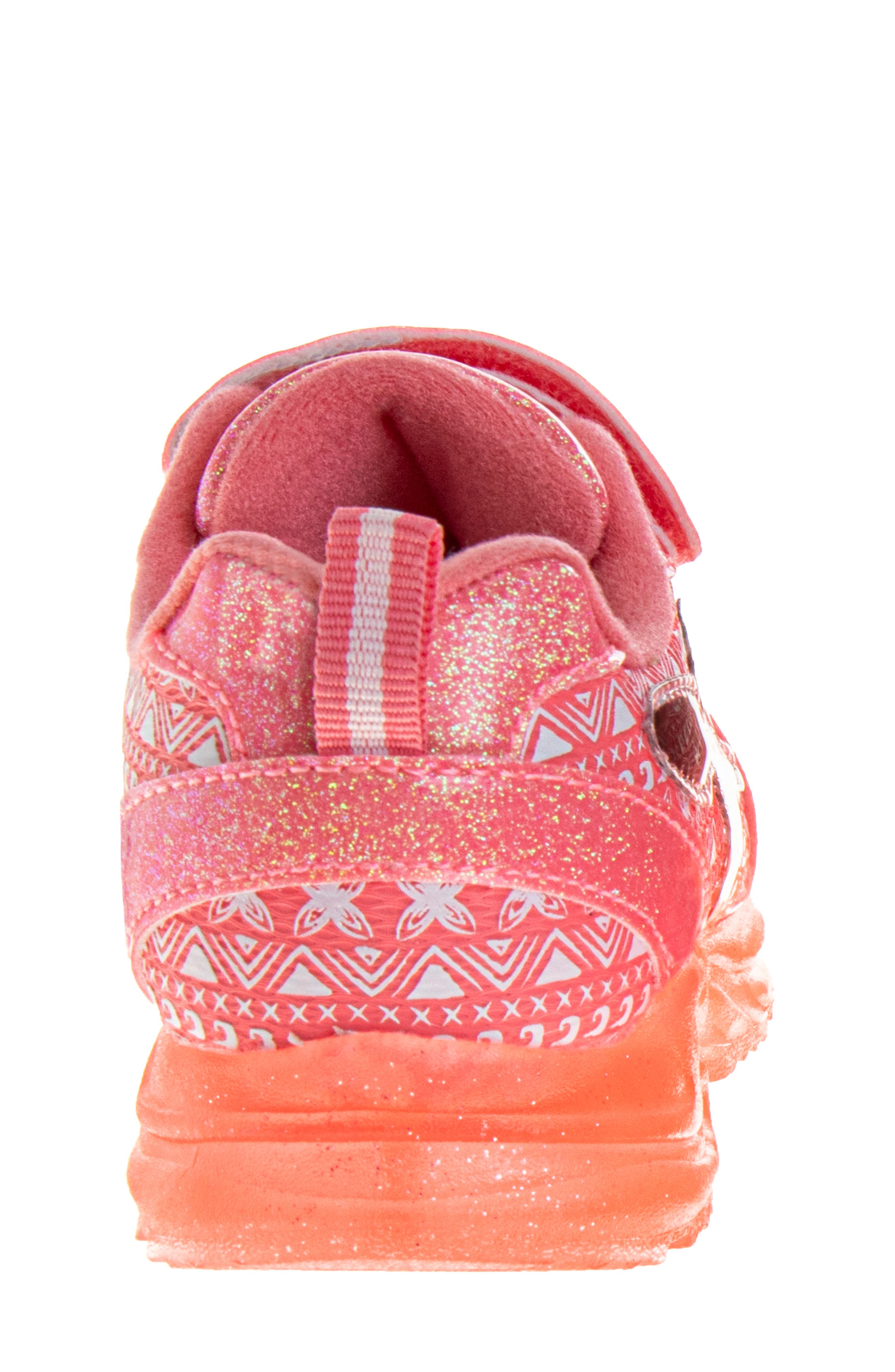 JOSMO Kids' Disney Moana Sneaker, Alternate, color, Coral