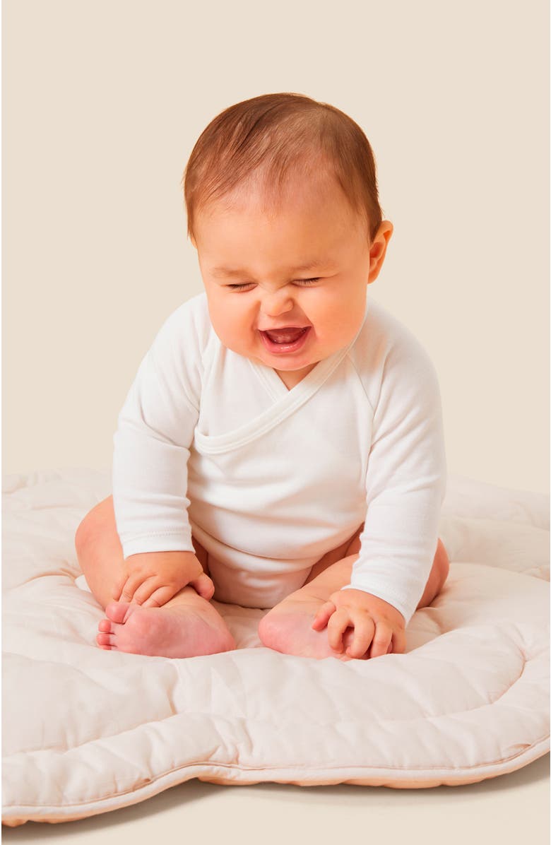 MORI Long Sleeve Kimono Bodysuit, Alternate, color, White