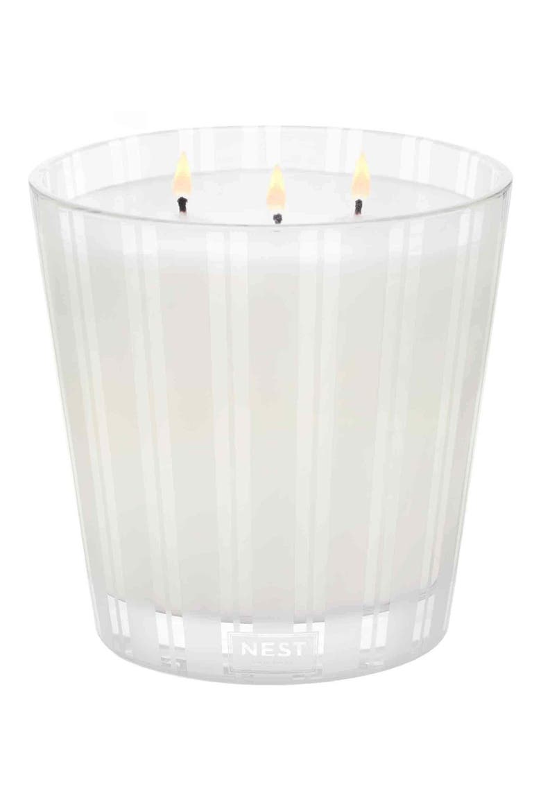 Lemongrass & Ginger Three-Wick Candle, Alternate, color, NO COLOR