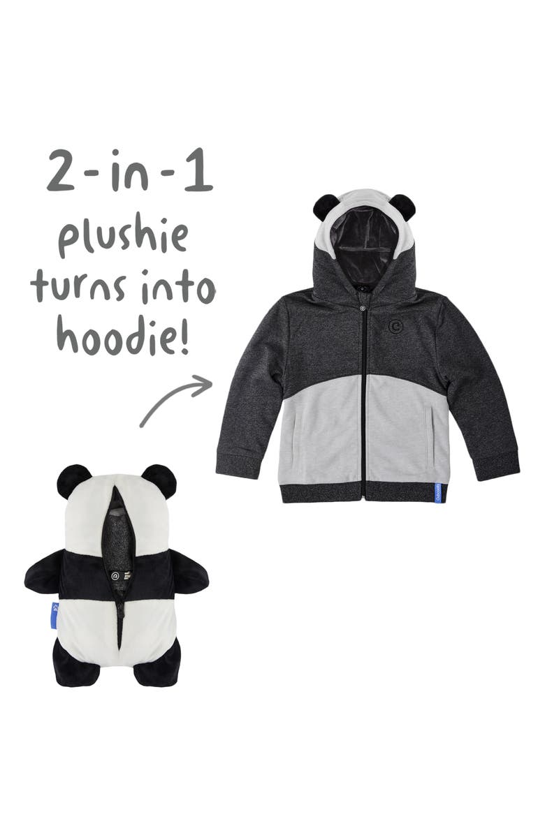 Cubcoats Papo 2-in-1 Stuffed Animal Hoodie, Alternate, color,