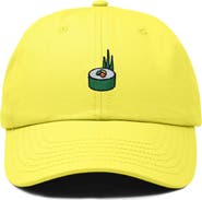 Dalix Sushi Roll Embroidered Dad Hat