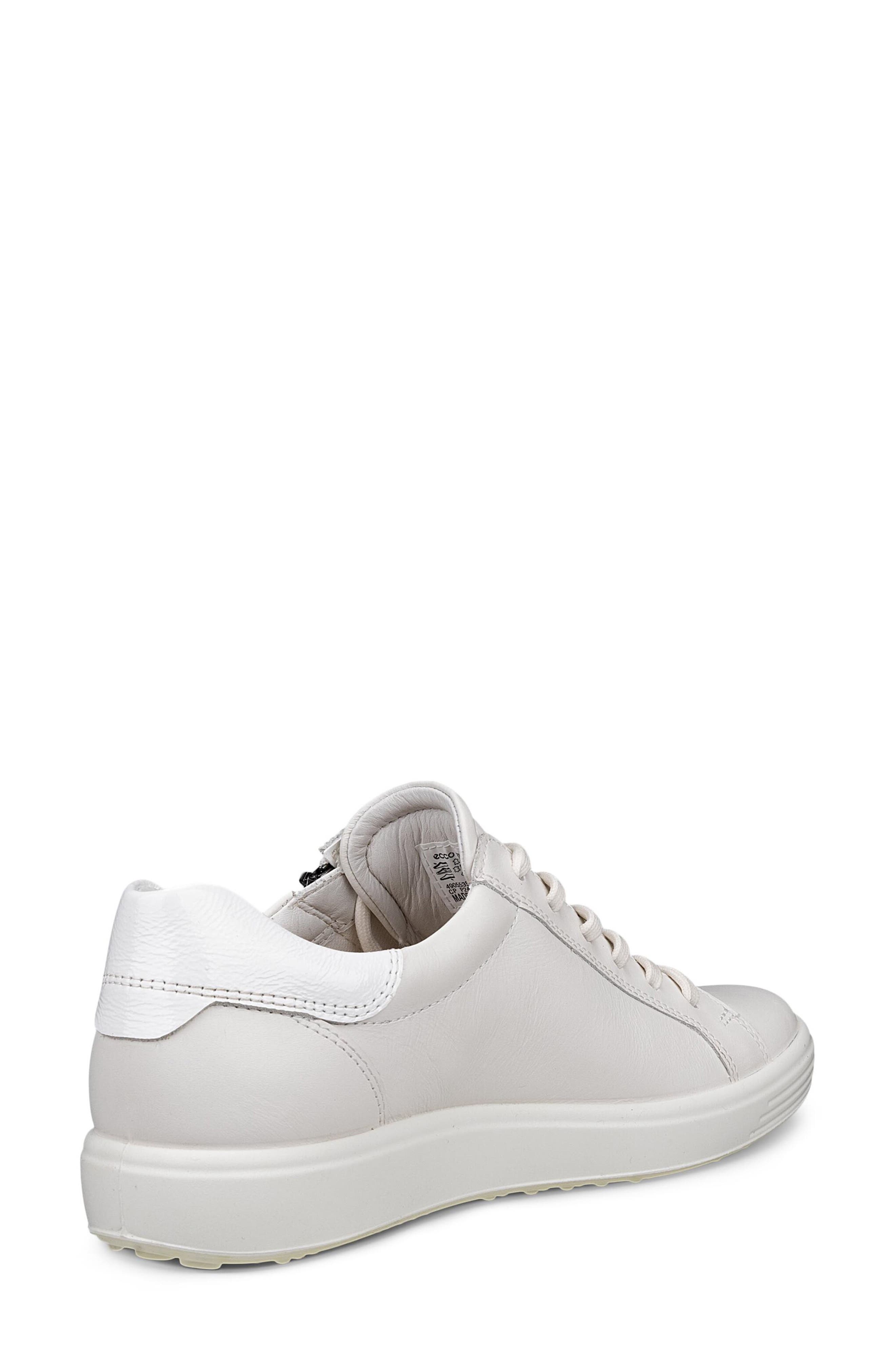 ECCO Soft 7 Sneaker, Alternate, color, White