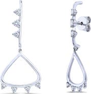 Seed2Stone Mic Drop Diamond Earrings
