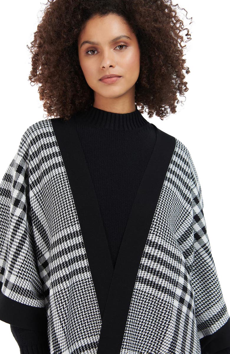 Barbour Neva Check Cotton Cape, Alternate, color, 