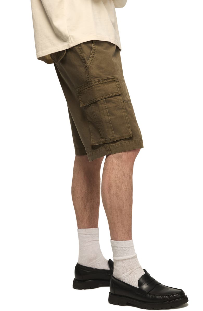 Lucky Brand Classic Cargo Shorts, Alternate, color, Burnt Olive