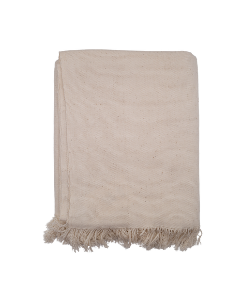 Kd Weave Weave Large Towel In Brown