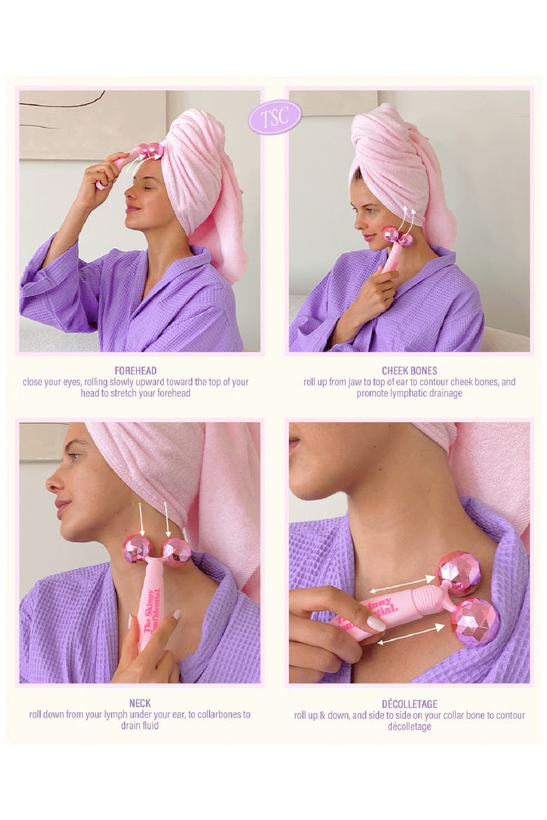 Pink Balls Facial Massager, Alternate, color, PINK