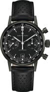 Hamilton American Classic Intramatic Leather Strap Watch, 40mm