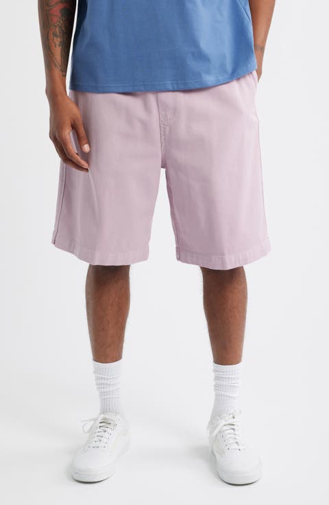 Floyde Lyocell & Cotton Twill Drawstring Shorts