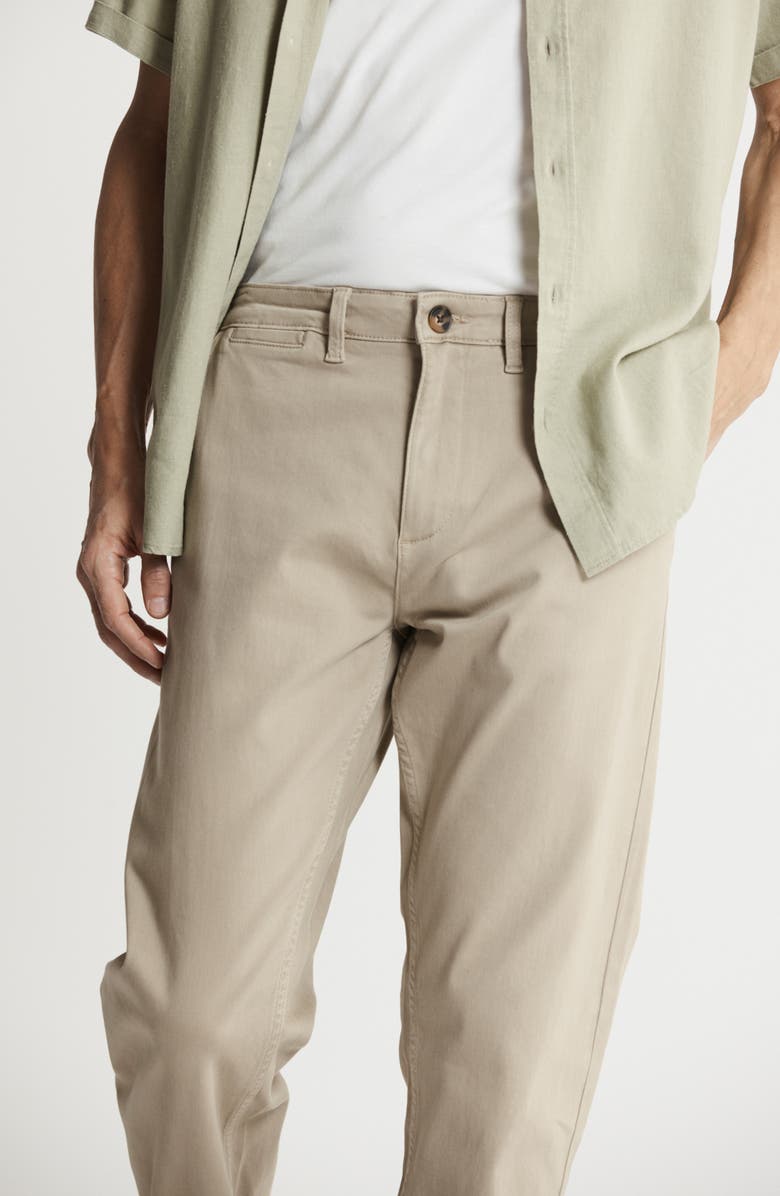 JACHS Classic Straight Leg Pants, Alternate, color, Khaki