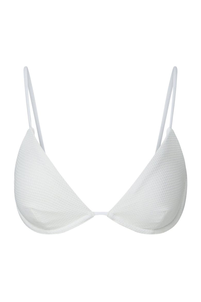 Liana Bikini Top, Alternate, color, WHITE