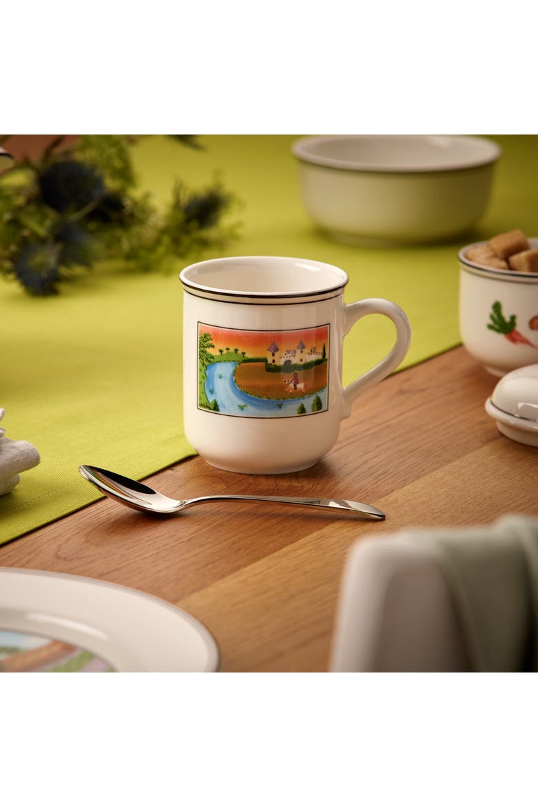 Design Naif Mug #2 Man on Horse, Alternate, color, None