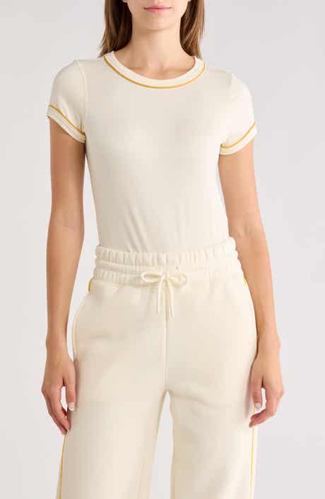 90 DEGREE BY REFLEX Super Soft Synergy Crewneck T-Shirt