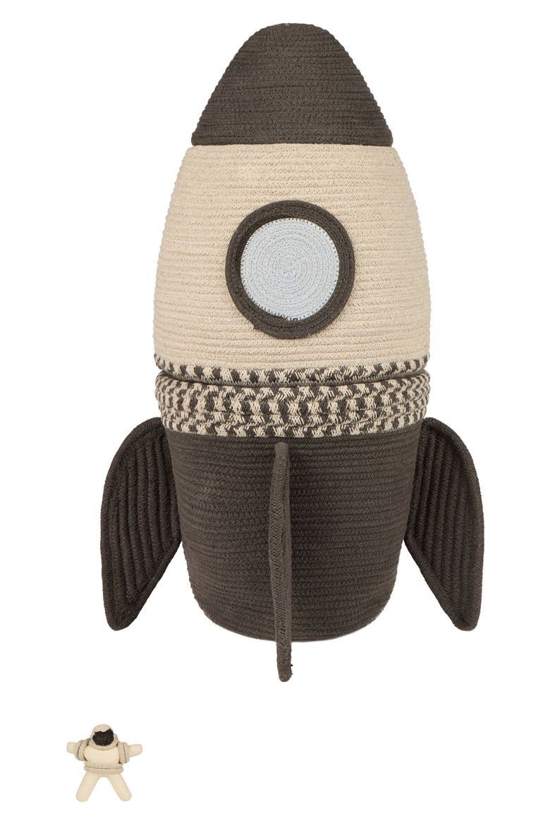 Giant Basket Rocket, Main, color, DARK GREY