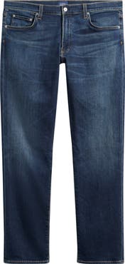 Citizens of Humanity Gage Slim Straight Stretch Cotton & Cashmere Jeans