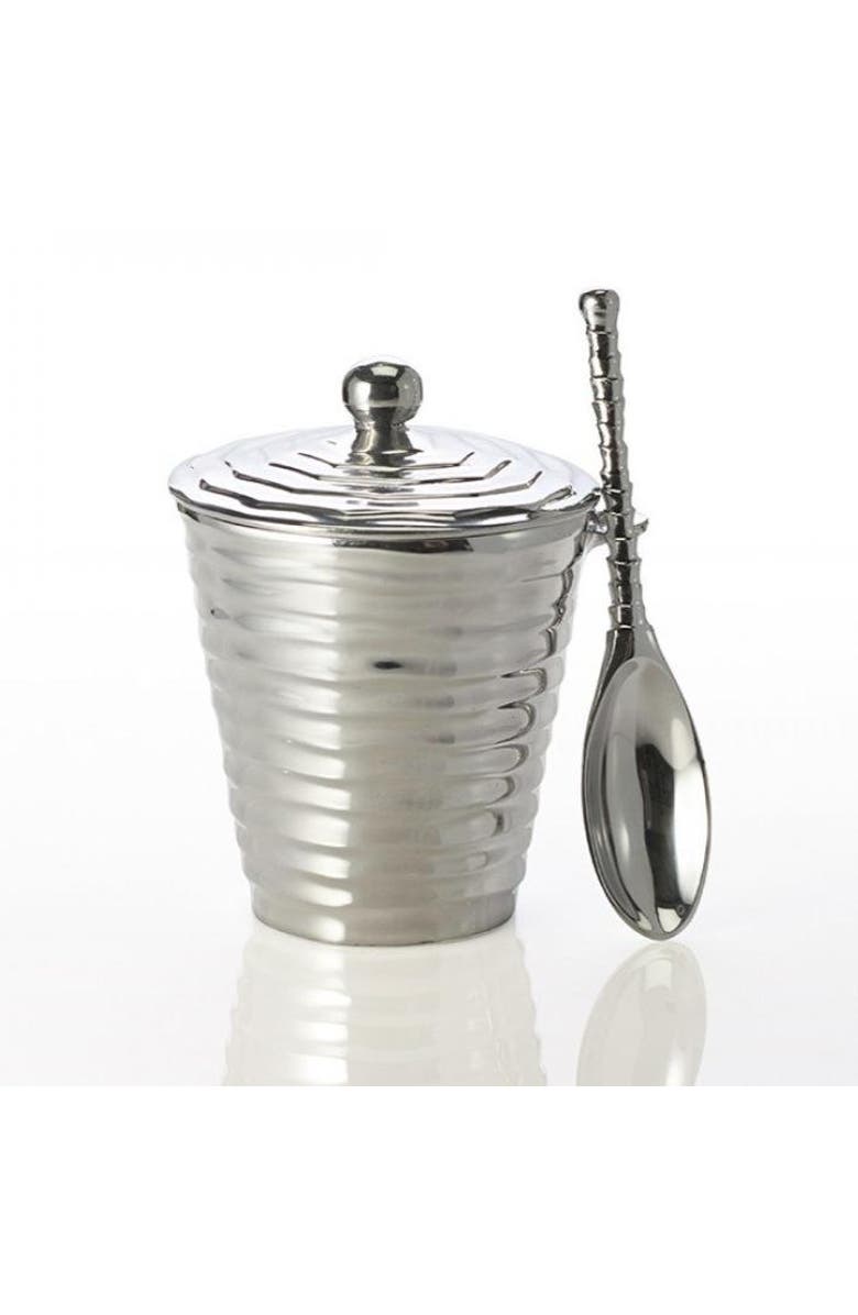 Lunares Aquos Ice Bucket w/ Scoop, Main, color, Blue