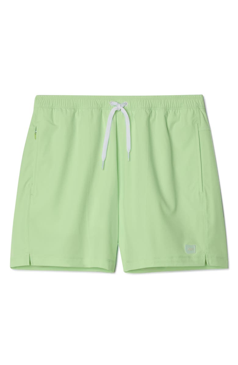 Rhone 5.5-Inch Water Repellent Swim Trunks, Alternate, color, Spearmint