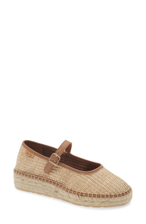 Toni Pons Inca Espadrille Wedge in Natural at Nordstrom, Size 35