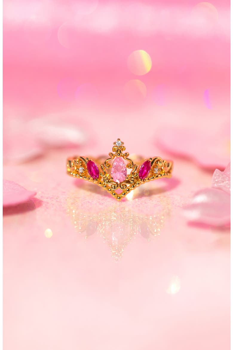 x Disney Princess Sleeping Beauty Ring, Alternate, color, GOLD