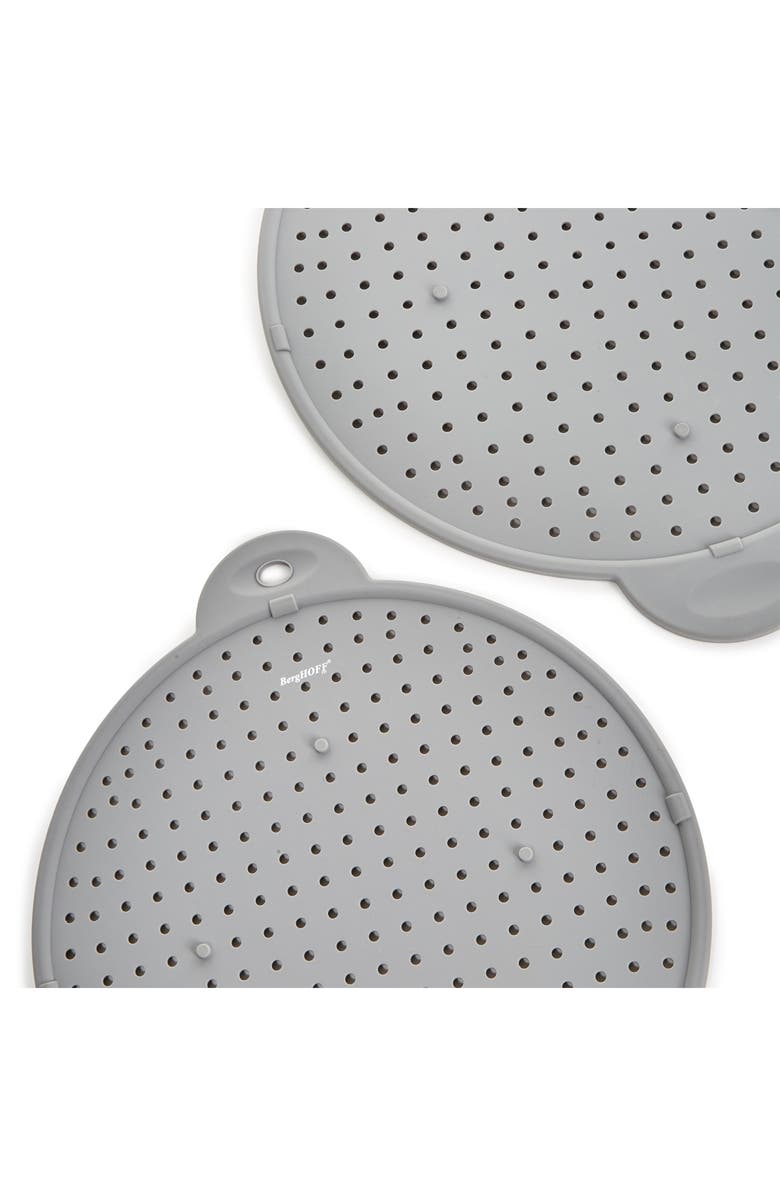 BergHOFF Essentials 2-Pack Silicone Splatter Screen, Alternate, color,