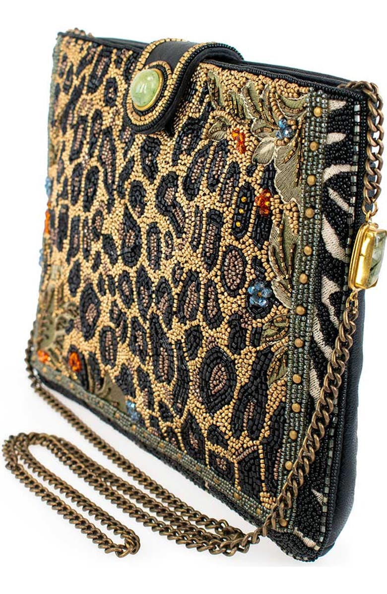 Mary Frances Accessories Untamed Crossbody Handbag, Alternate, color, Black