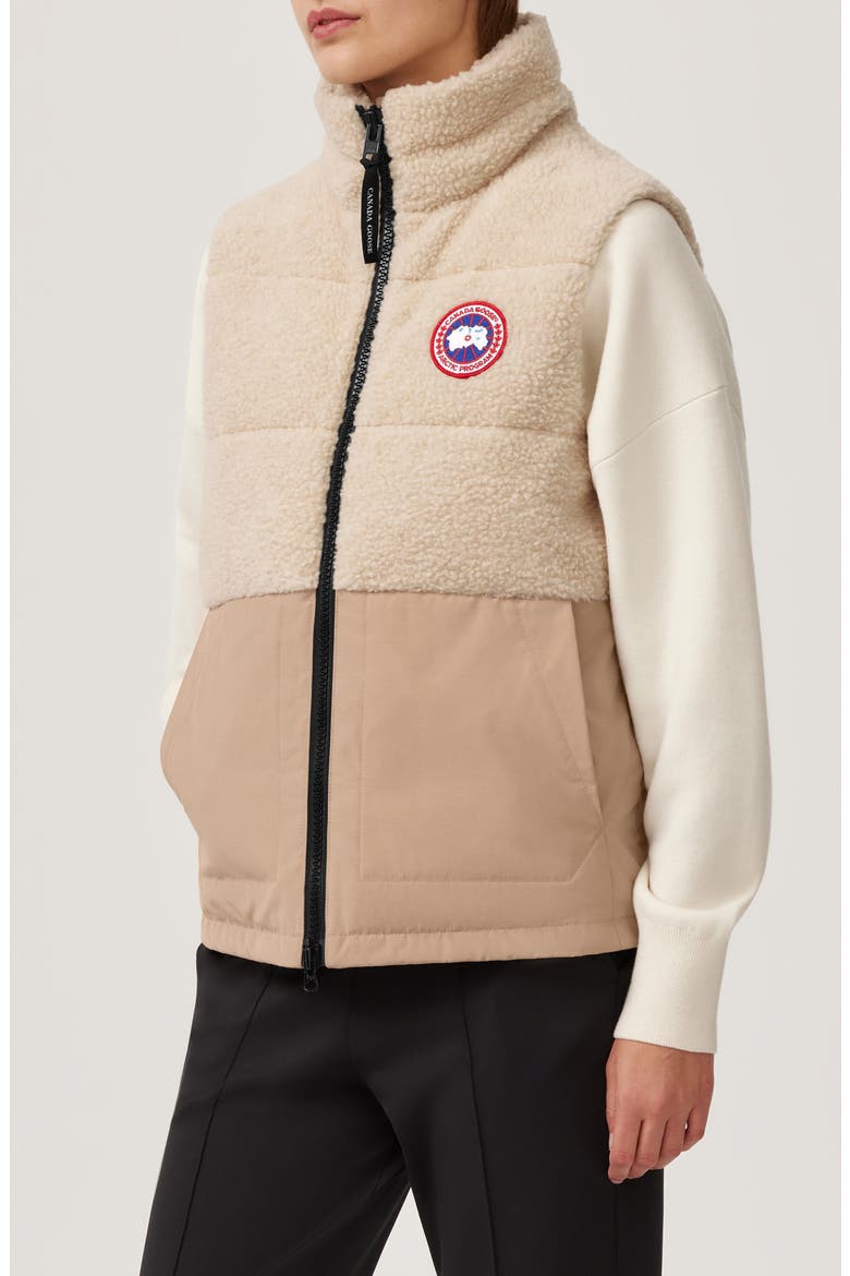 Elora Vest, Alternate, color, LIGHT TAN/ TAN-TAN CLAIR/ TAN