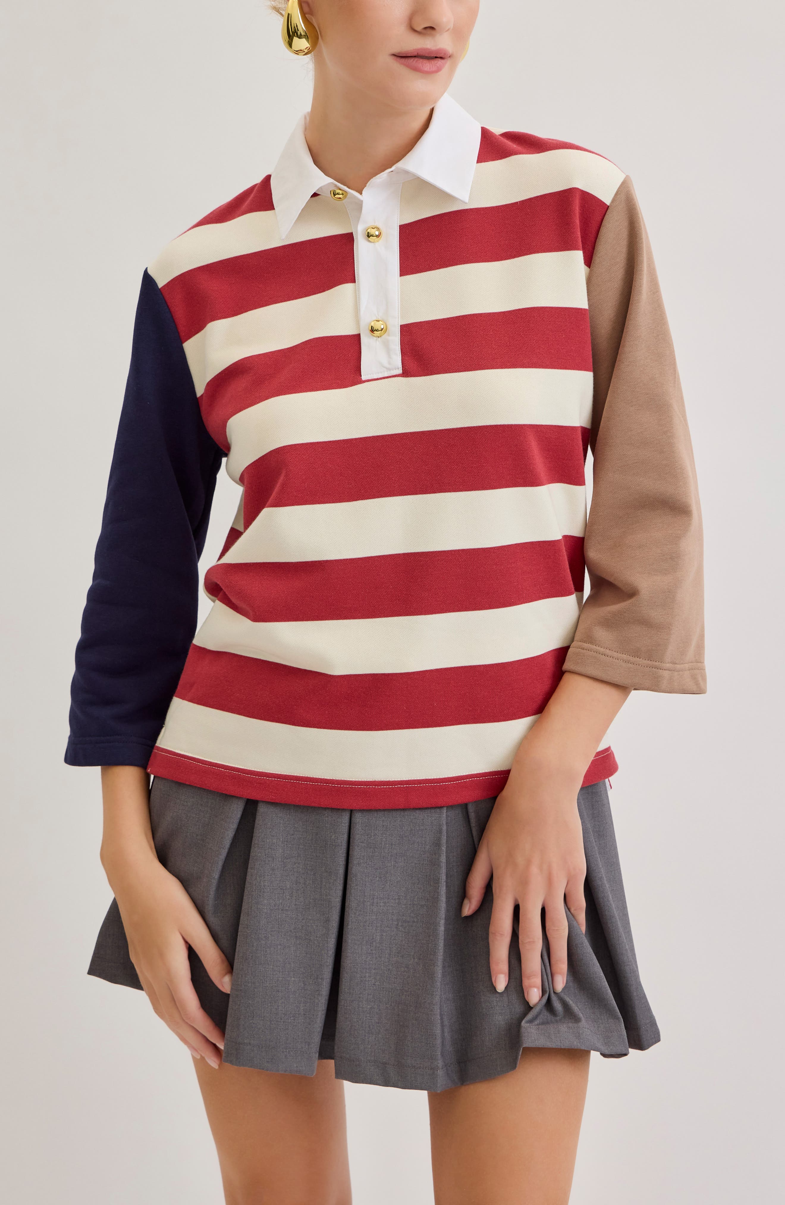 selected RUBY STRIPE MULTI
