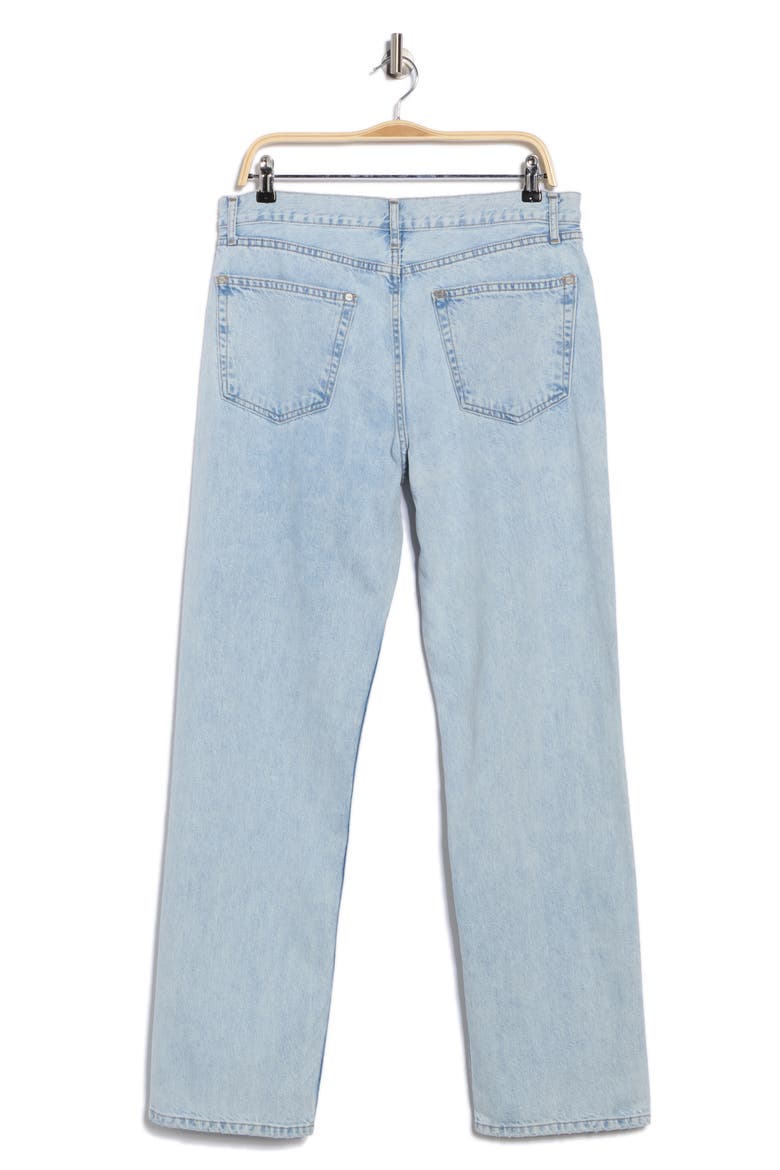 Soda Pop Straight Leg Jeans, Alternate, color, LIGHT WASH