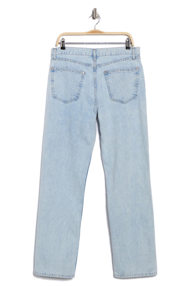 TWP Soda Pop Straight Leg Jeans, Alternate, color, Light Wash