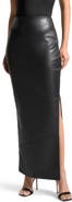 Manière De Voir Daisy Leather Midaxi Skirt
