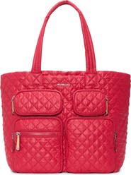 MZ Wallace Large Metro Quilted Nylon Tote