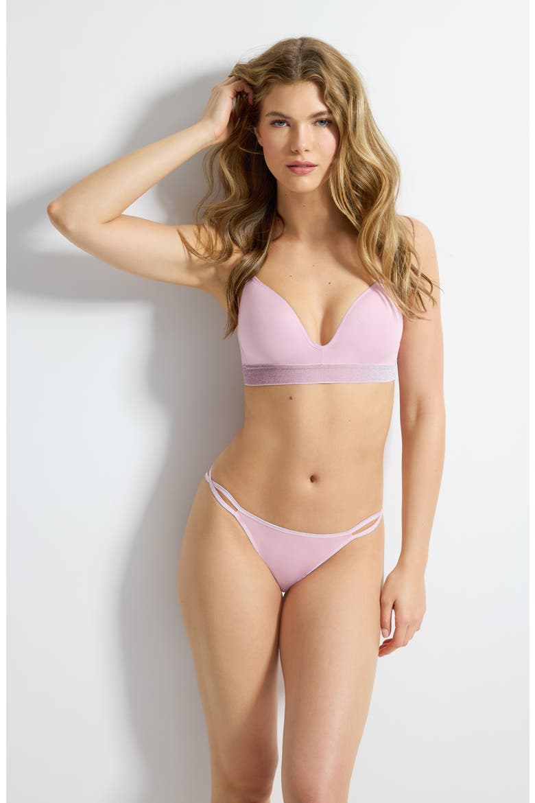 Room Service Bikini, Alternate, color, PINK NECTAR