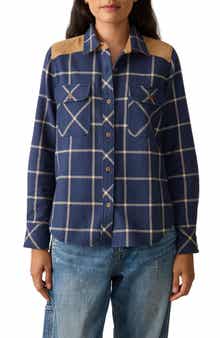 Faherty Daly Plaid Cotton Flannel Shirt