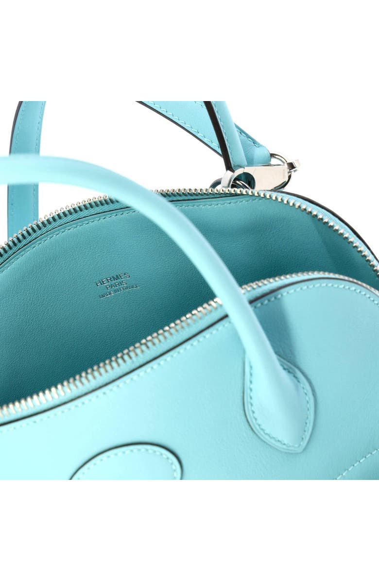Pre-Owned Hermes Bolide Bag Swift 27, Alternate, color, Bleu Atoll