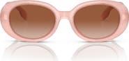 Burberry Kids' 48mm Oval Sunglasses