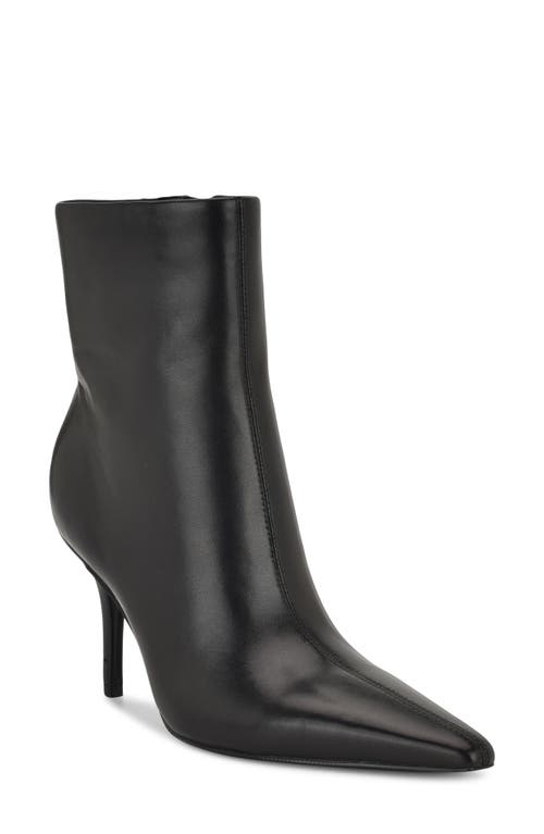 Nine West Ohmy Pointed Toe Bootie In Black