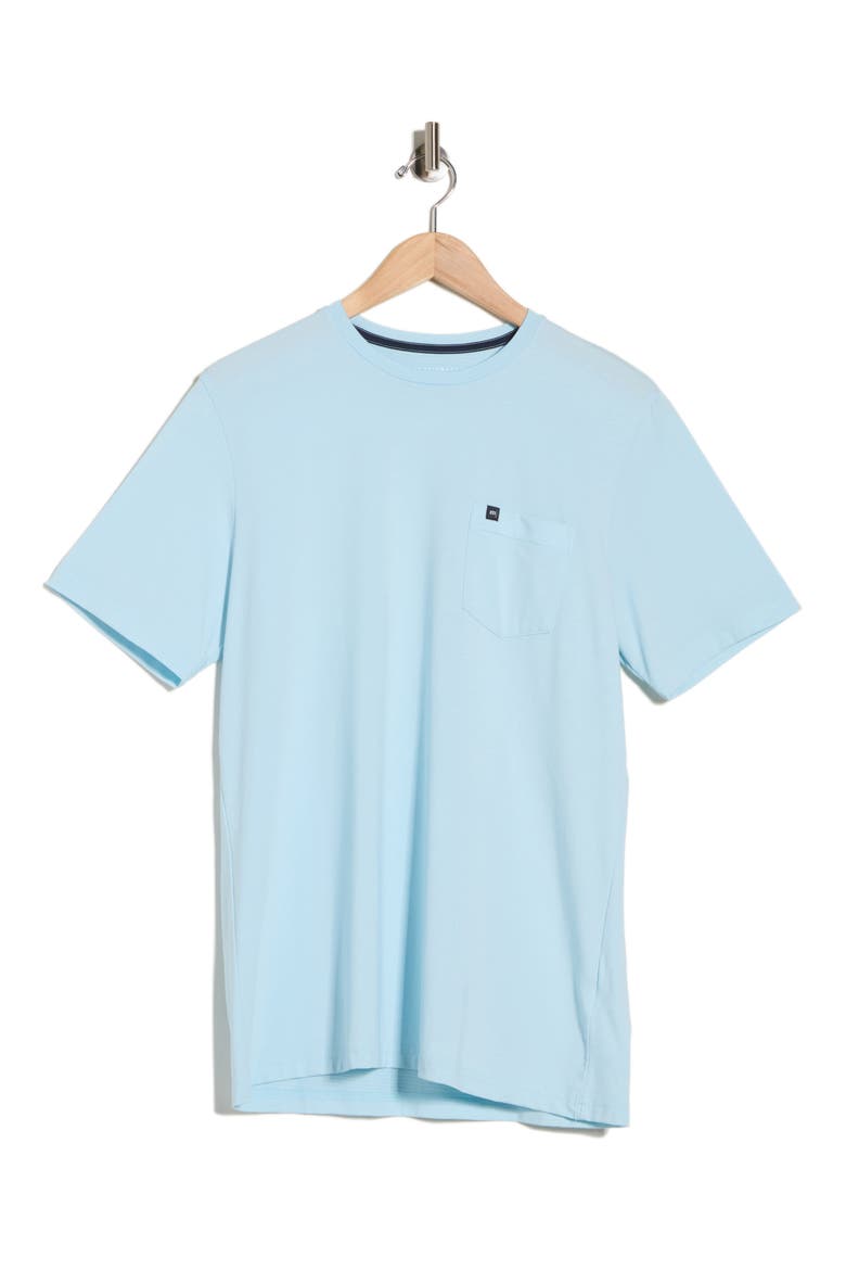 Heater Pocket T-Shirt, Alternate, color, CORY BLUE