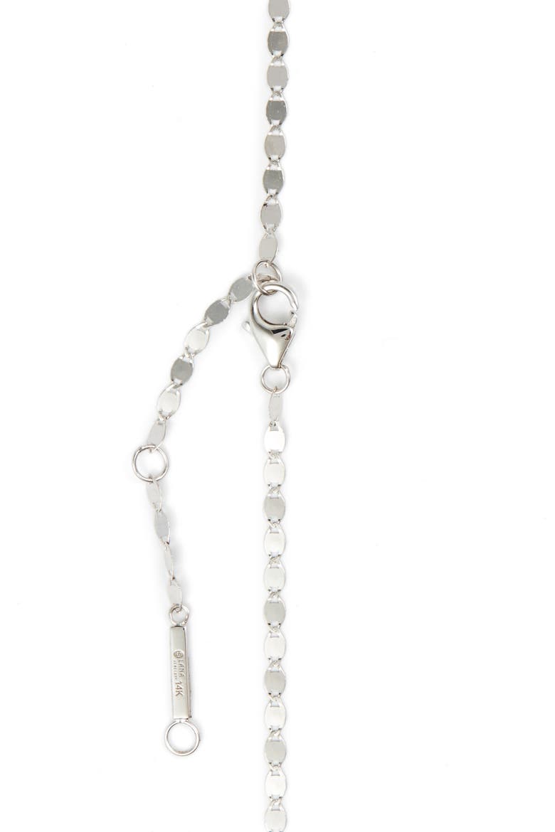 Petite Nude 14K Gold Chain Choker, Alternate, color, WHITE