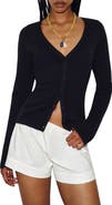 Reformation Bloom V-Neck Cashmere Cardigan