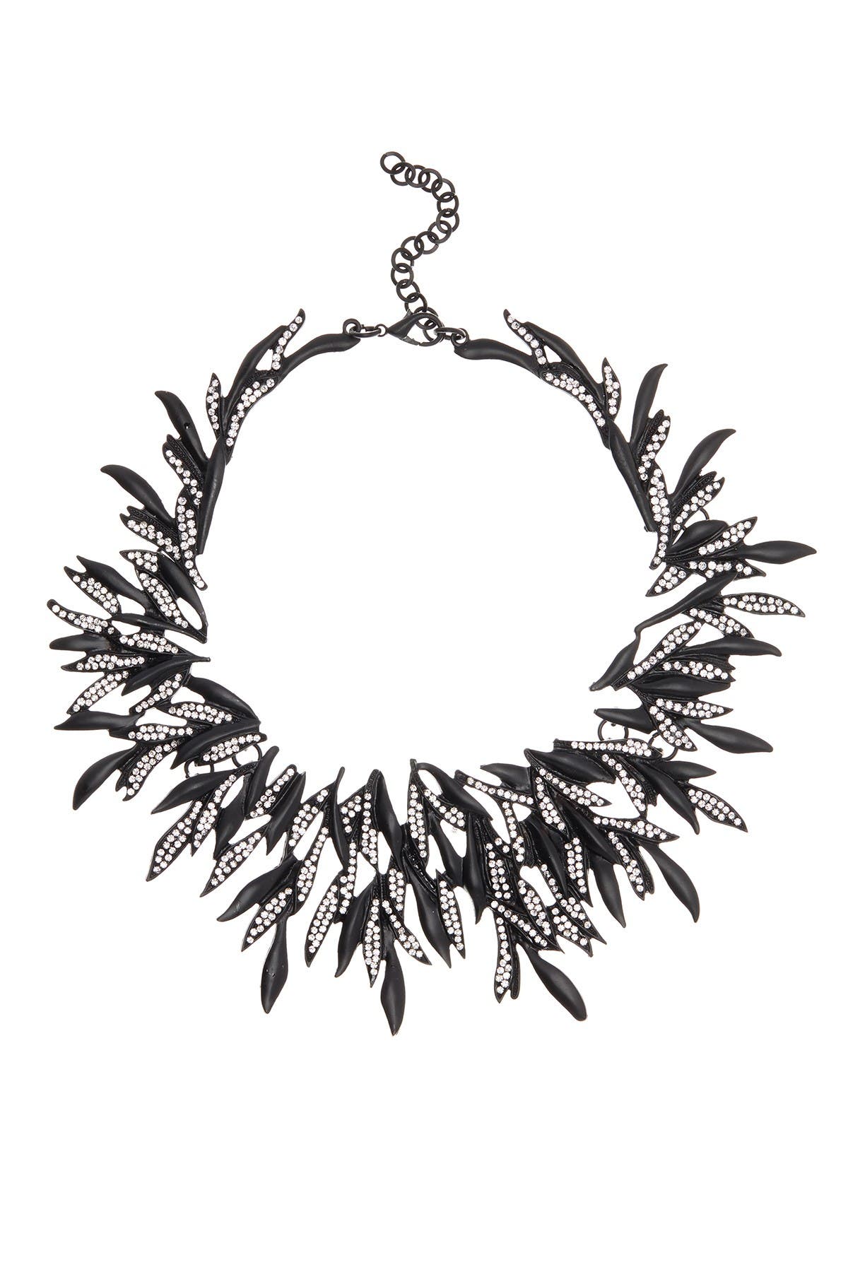 EYE CANDY LOS ANGELES Black Fallen Necklace