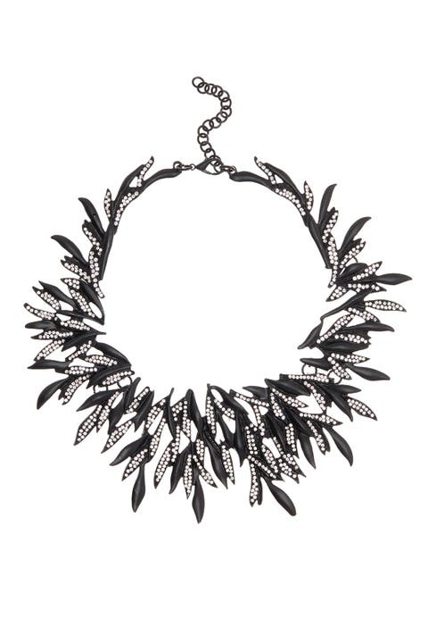Black Fallen Necklace