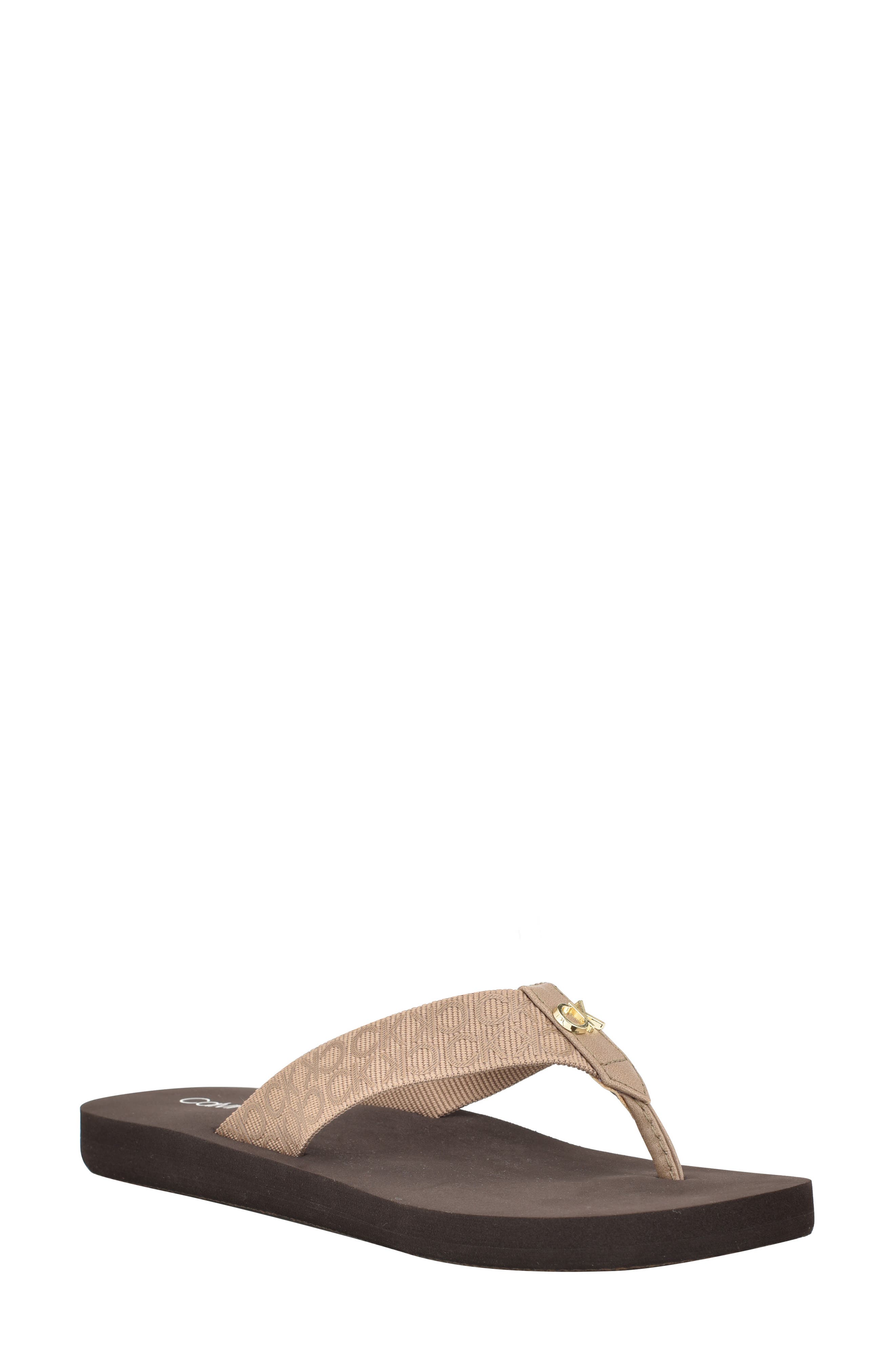 Calvin Klein Caluha Flip Flop Sandal