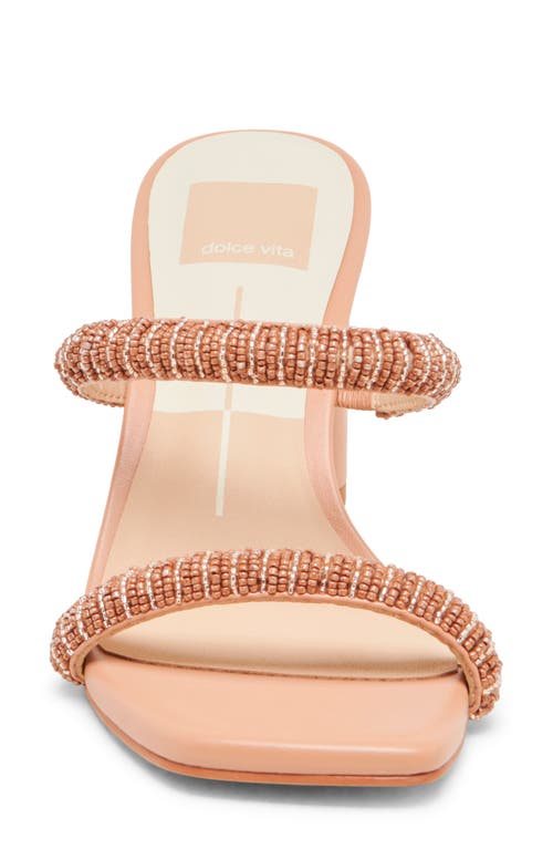 Dolce Vita Nolah Slide Sandal In Cafe Beads