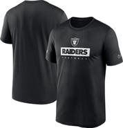 Nike Men's Nike Black Las Vegas Raiders Sideline Legend Performance T-Shirt