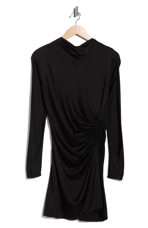 A.l.c . Georgia Long Sleeve Ruched Dress In Black