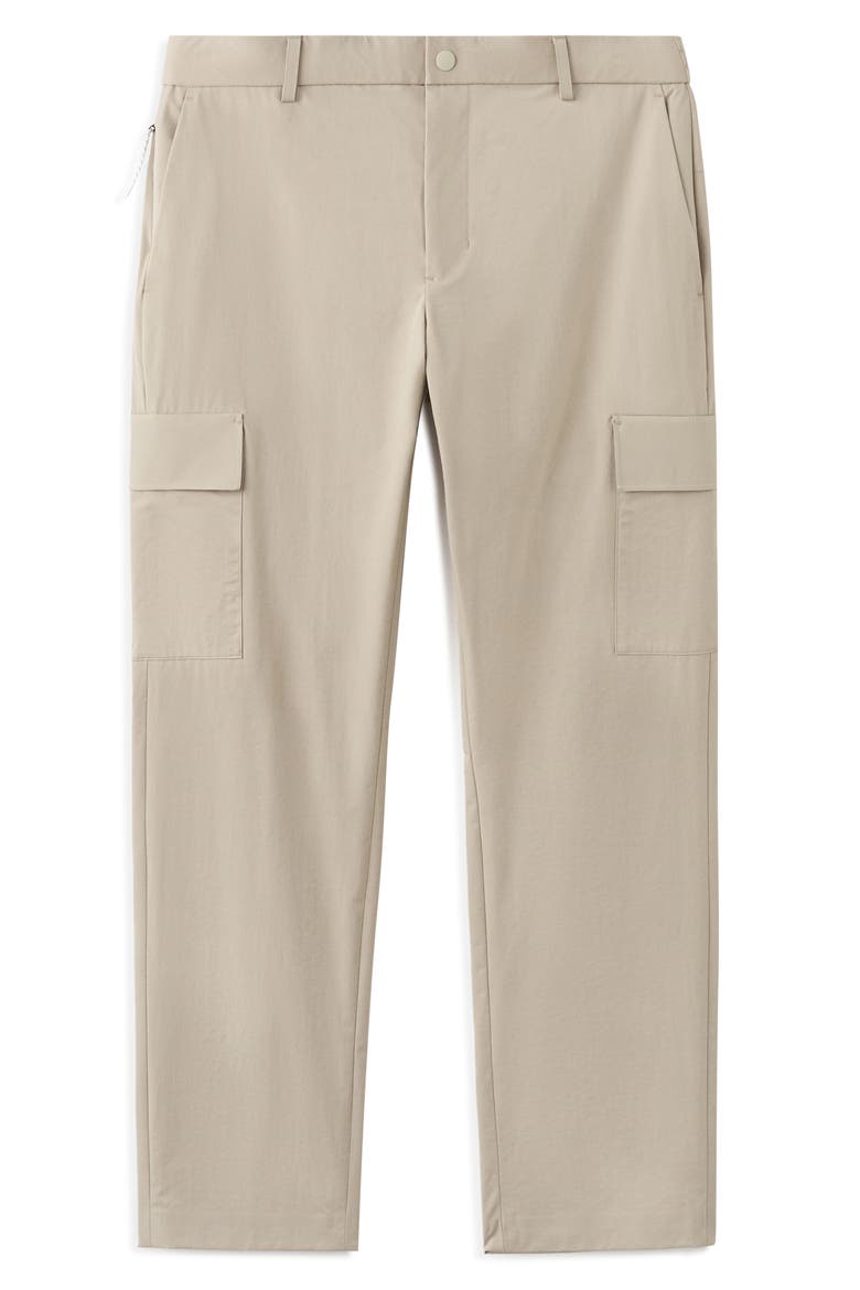 Slim Fit Comfort Stretch Water Repellent Cargo Pants, Alternate, color, BEIGE