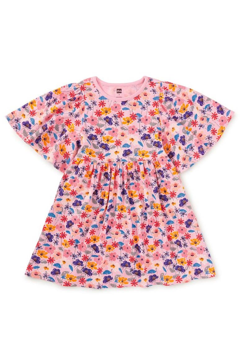 Butterfly Sleeve Dress, Main, color, French Tossed Floral