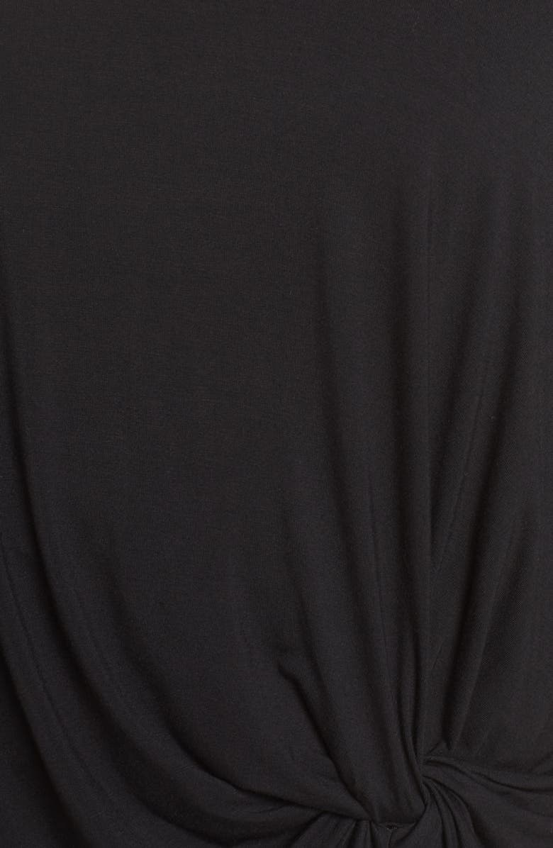 Sejour Knot Hem Tee, Alternate, color,