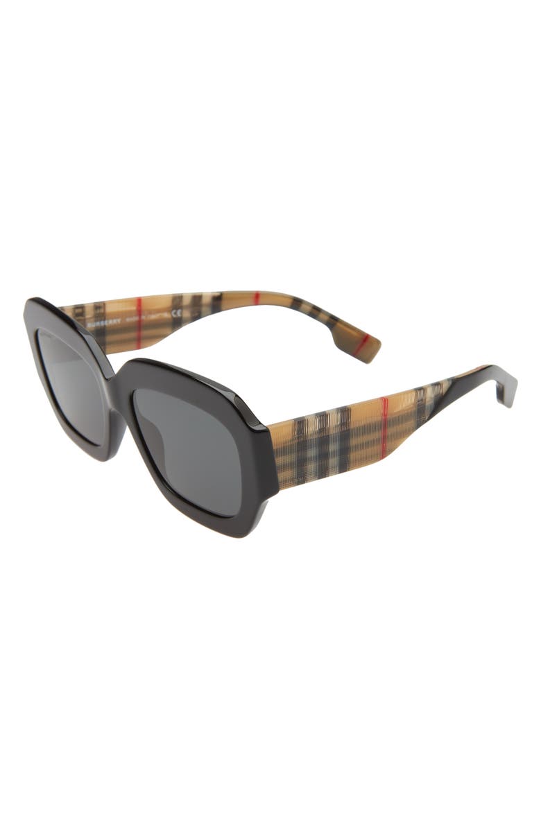 Burberry 54mm Square Sunglasses, Alternate, color,